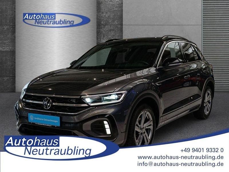 Indiumgrau Gebraucht 2023 VW T-Roc R-line SUV | 24.790 € (Fairer Preis) - Bild 1/4