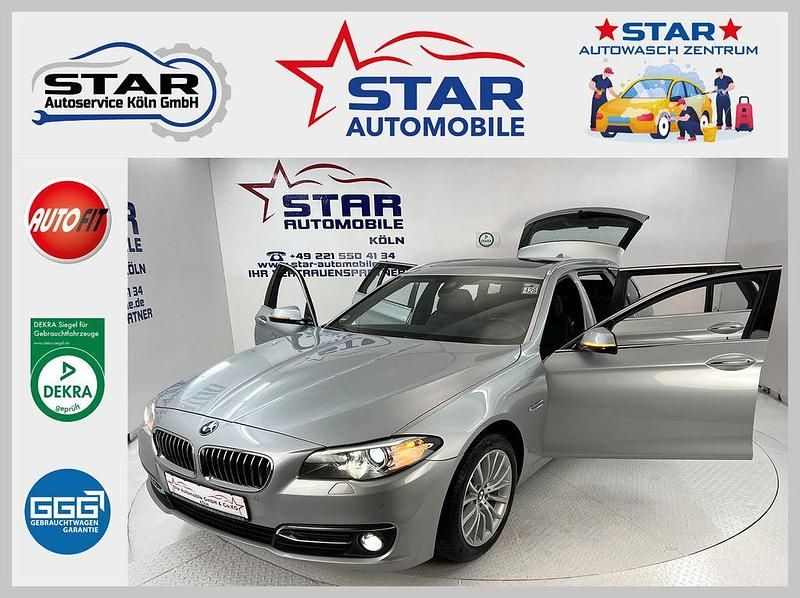 Silber Gebraucht 2014 BMW 525 Comfort Edition Kombi | 13.890 € (Fairer Preis) - Bild 1/4
