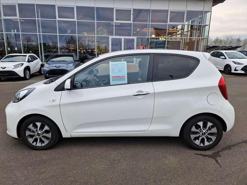 Gebraucht Kia Picanto DREAM-TEAM Edition 67 PS (49 kW) 2016 Weiß Kleinwagen