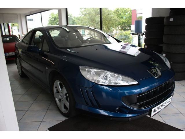 Blau Gebraucht 2006 Peugeot 407 Coupe Platinum Coupé | 2.290 € - Bild 1/4