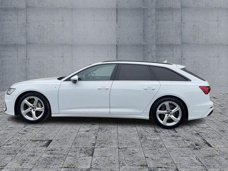 Gebraucht Audi A6 S-Line 204 PS (150 kW) 2022 Gletscherweiß metallic Kombi