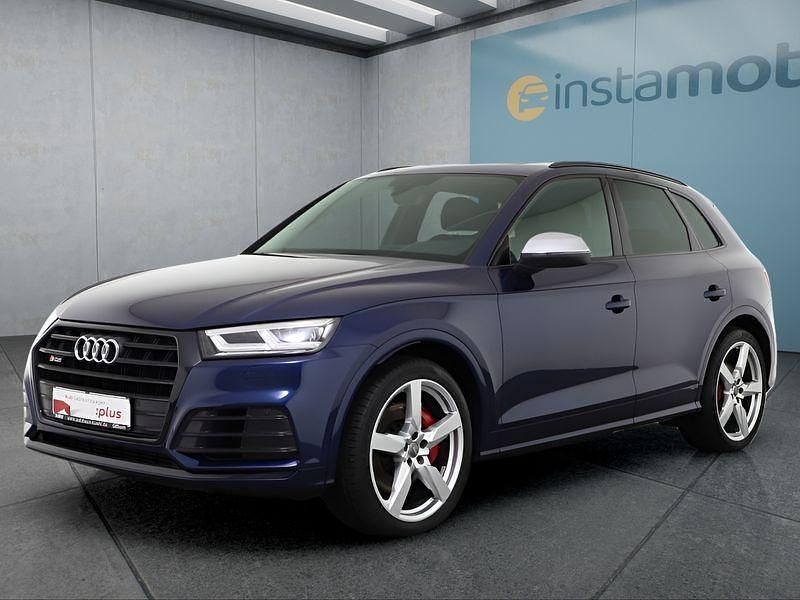Blau Gebraucht 2020 Audi SQ5 SUV | 44.849 € (Fairer Preis) - Bild 1/4