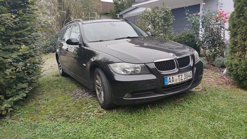 Schwarz Gebraucht 2008 BMW 320 Kombi | 6.500 € (Teuer) - Bild 1/4