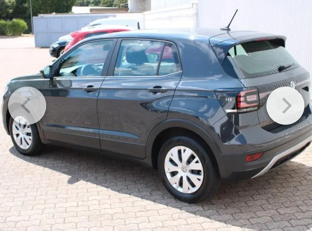 Gebraucht VW T-Cross 95 PS (69 kW) 2019 Grau SUV