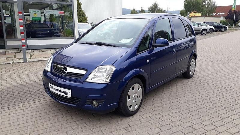 Blau Gebraucht 2006 Opel Meriva Edition Van / Kleinbus | 3.800 € (Teuer) - Bild 1/4