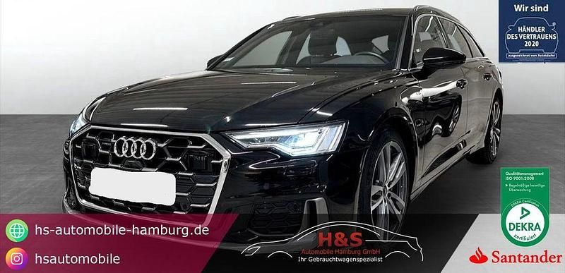 Mythosschwarz Gebraucht 2024 Audi A6 S-Line Kombi | 48.900 € (Teuer) - Bild 1/4