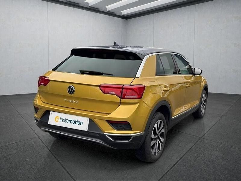Gebraucht VW T-Roc 110 PS (80 kW) 2021 Gelb SUV