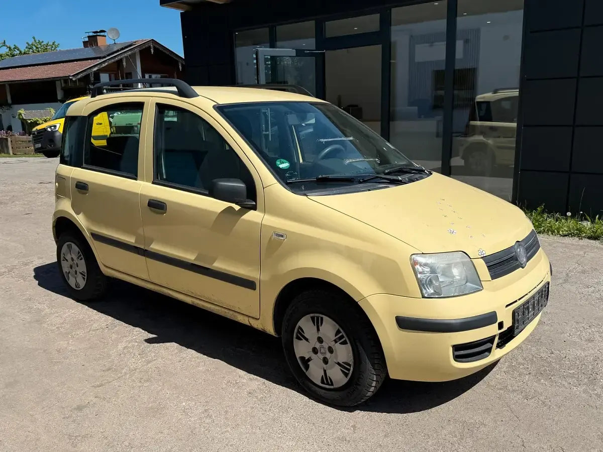 Gebraucht Fiat Panda 60 PS (44 kW) 2008 Gelb Kleinwagen