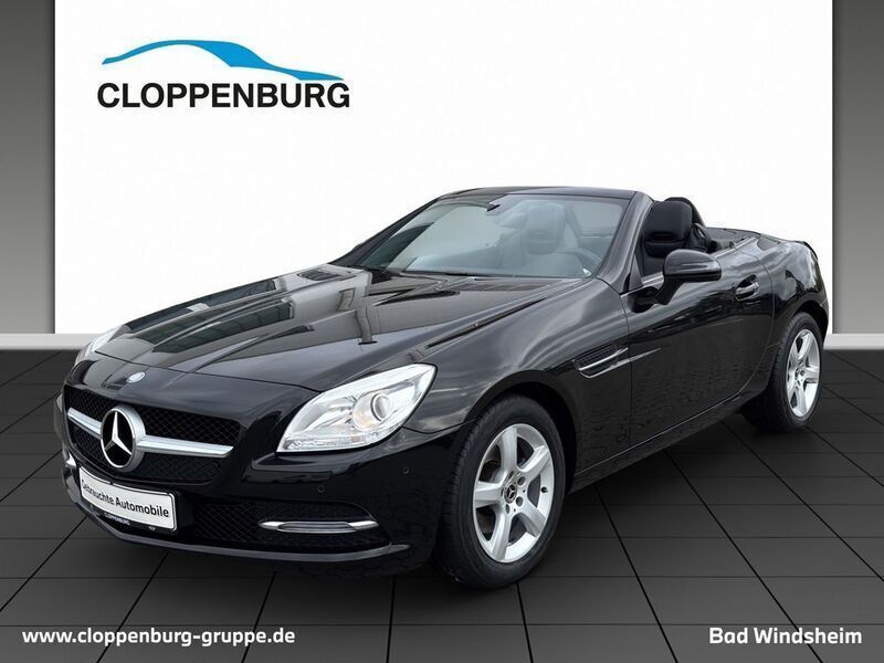 Schwarz Gebraucht 2012 Mercedes SLK200 Cabrio | 22.000 € (Fairer Preis) - Bild 1/4