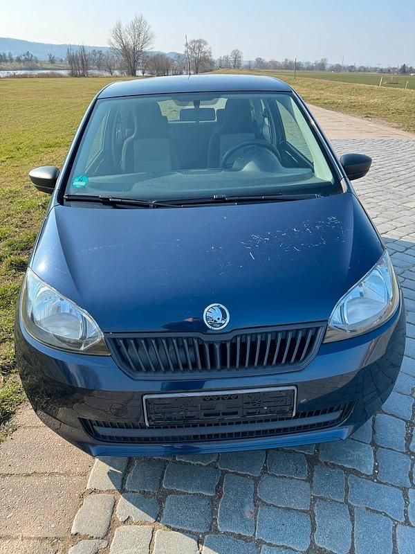 Gebraucht Skoda Citigo 60 PS (44 kW) 2012 Blau Kleinwagen