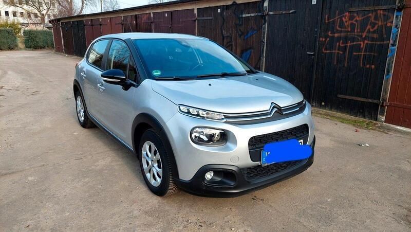Silber Gebraucht 2018 Citroën C3 Feel Kleinwagen | 9.900 € (Fairer Preis) - Bild 1/4