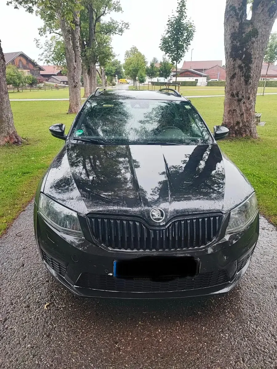 Gebraucht Skoda Octavia vRS 184 PS (135 kW) 2016 Schwarz Kombi