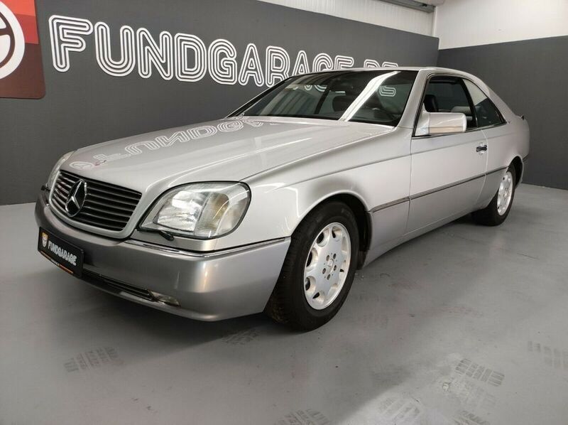 Silber metallic Gebraucht 1993 Mercedes 600 Coupé | 22.900 € - Bild 1/4