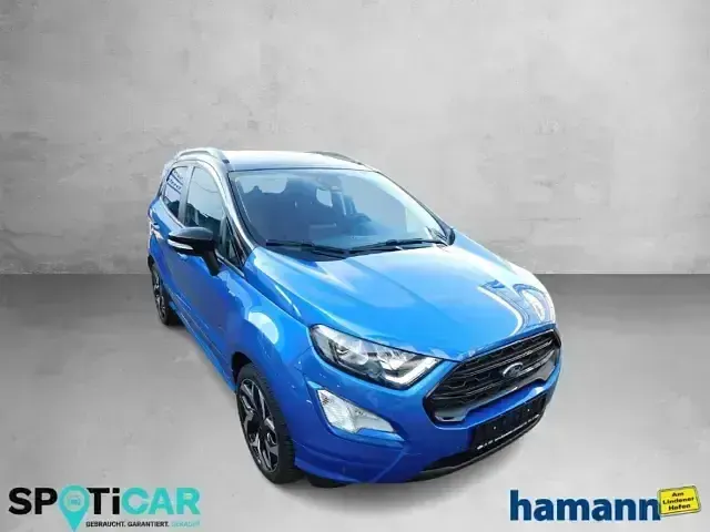 Gebraucht Ford Ecosport ST-Line 125 PS (91 kW) 2022 Blau SUV