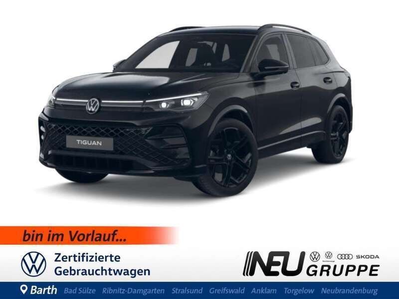 Deep black perleffekt Neu 2025 VW Tiguan R-line SUV | 54.179 € - Bild 1/4