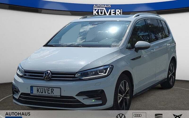 Weiß Gebraucht 2024 VW Touran Highline Van / Kleinbus | 36.550 € (Fairer Preis) - Bild 1/4