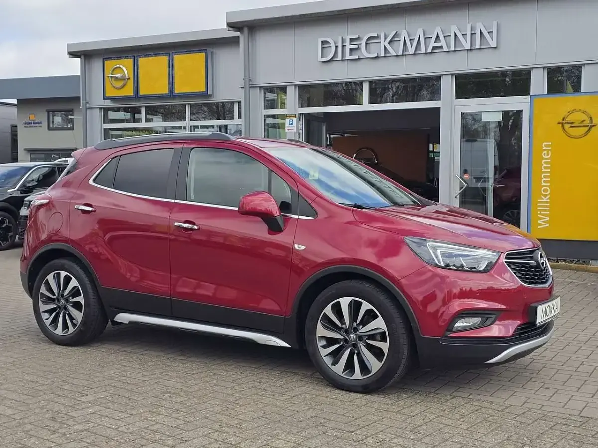Gebraucht Opel Mokka X Ultimate 140 PS (102 kW) 2019 Orientrot/velvet red met SUV