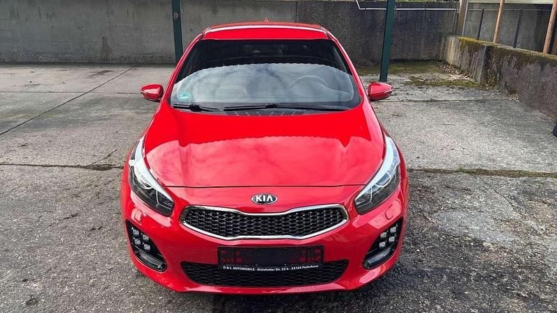 Gebraucht Kia Ceed GT-Line 120 PS (88 kW) 2018 Rot Kleinwagen