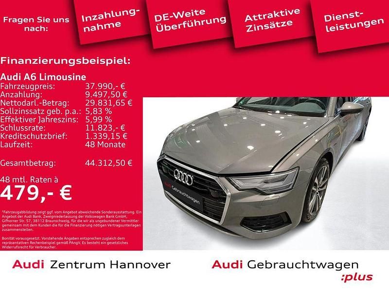 Z7 chronosgrau metallic (metallic) Gebraucht 2022 Audi A6 Limousine | 37.990 € (Guter Preis) - Bild 1/4