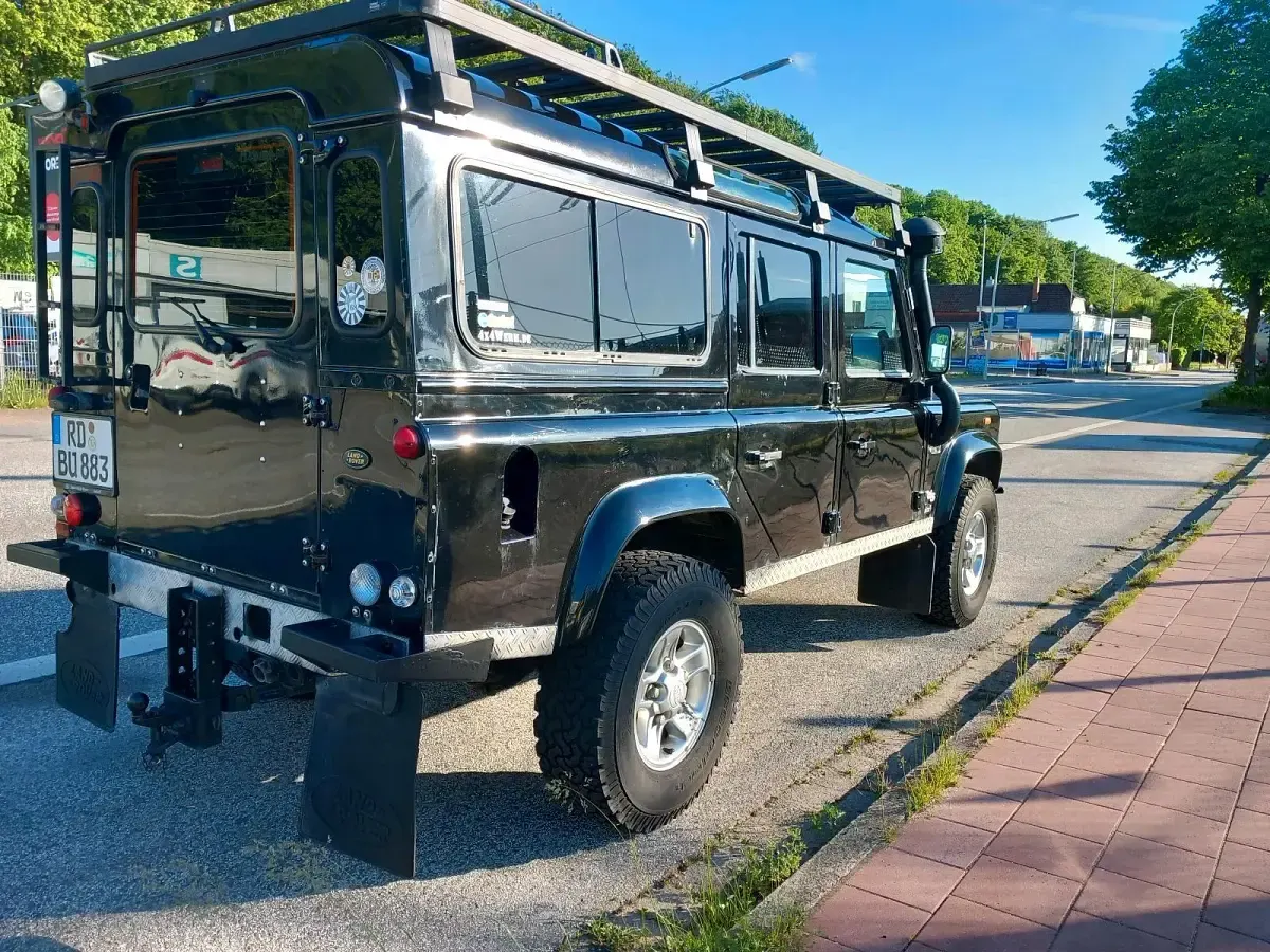 Gebraucht Land Rover Defender 152 PS (111 kW) 2002 Schwarz SUV