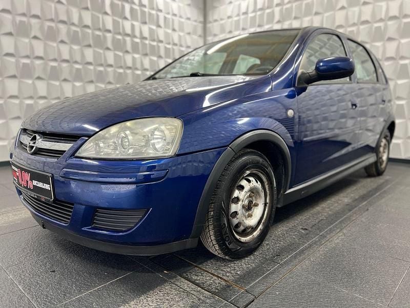 Gebraucht Opel Corsa Basis 80 PS (58 kW) 2007 Blau Limousine