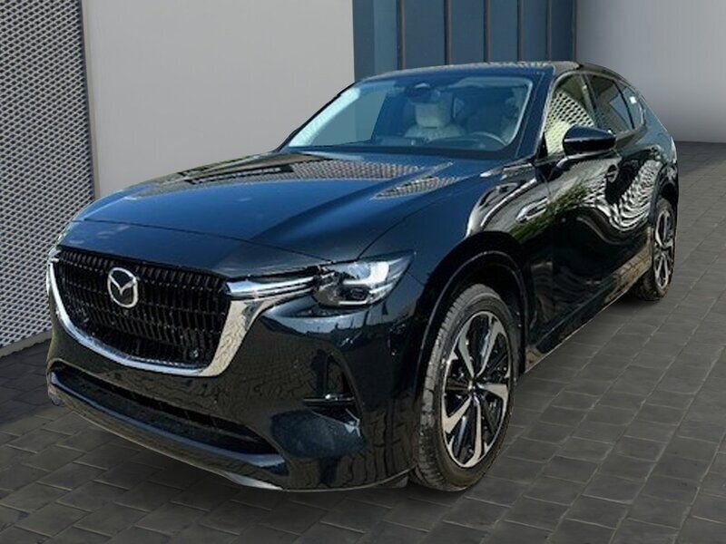 Jet black Gebraucht 2024 Mazda CX-60 Takumi-Line SUV | 48.200 € (Etwas zu teuer) - Bild 1/4