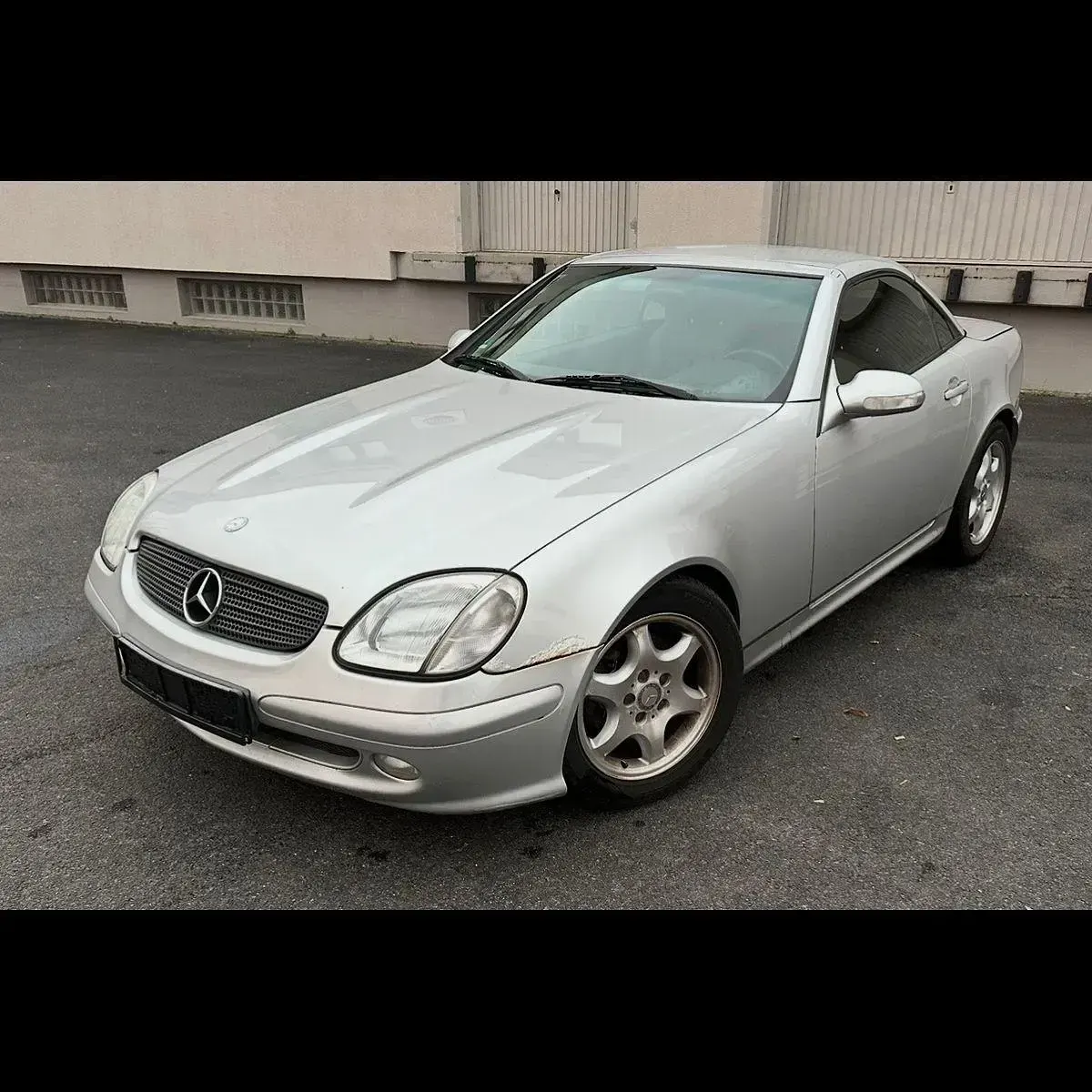 Gebraucht Mercedes SLK200 163 PS (119 kW) 2001 Silber Cabrio