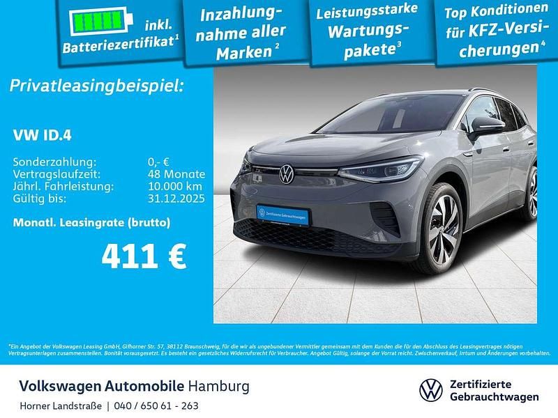 Mondsteingrau Gebraucht 2023 VW ID.4 Pro Performance SUV | 38.900 € (Guter Preis) - Bild 1/3