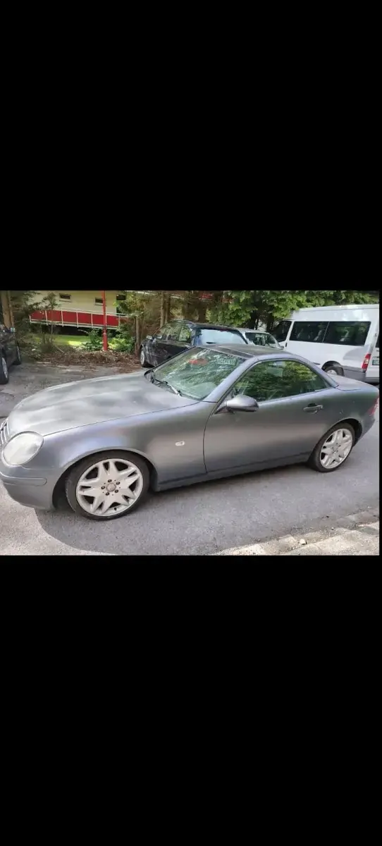 Gebraucht Mercedes SLK230 193 PS (141 kW) 1998 Grau Cabrio