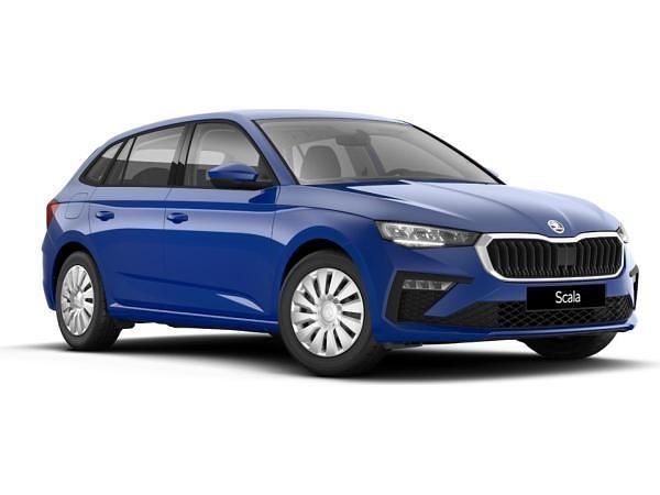 Blau (energyblau) Neu 2025 Skoda Scala Essence Kleinwagen | 19.755 € (Guter Preis) - Bild 1/4