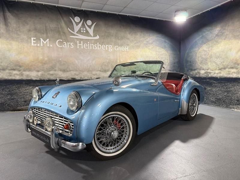Gebraucht Triumph TR3 97 PS (71 kW) 1958 Blau Cabrio