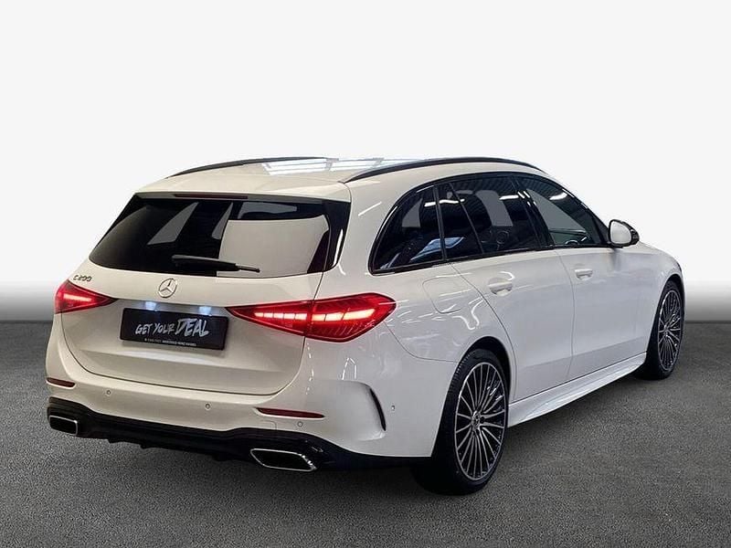 Neu Mercedes C200 AMG line 204 PS (150 kW) 2025 Weiß Limousine