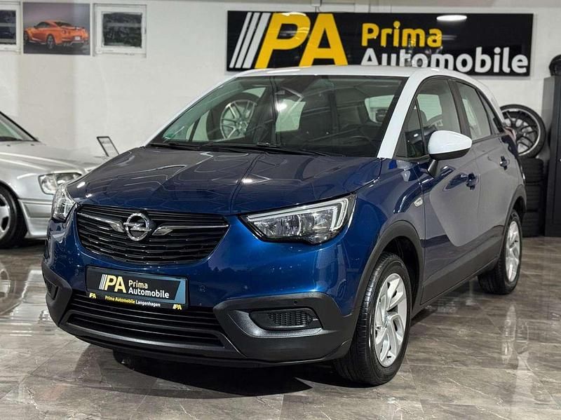 Nautic blau Gebraucht 2021 Opel Crossland X Edition SUV | 11.999 € (Fairer Preis) - Bild 1/4