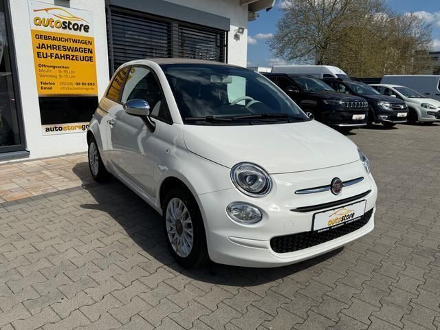 Gebraucht Fiat 500C Basis 71 PS (52 kW) 2023 Gelato weiß / verdeck beige Cabrio