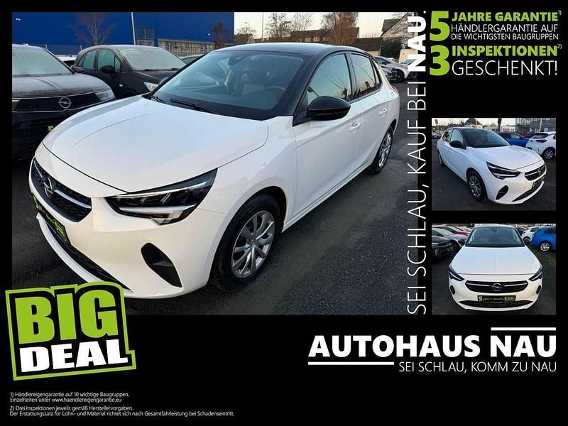 Gebraucht Opel Corsa Edition 75 PS (55 kW) 2022 Jade weiss/arktis weiss Kleinwagen