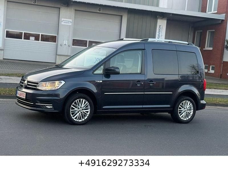 Gebraucht VW Caddy Highline 102 PS (75 kW) 2019 Blau Van / Kleinbus