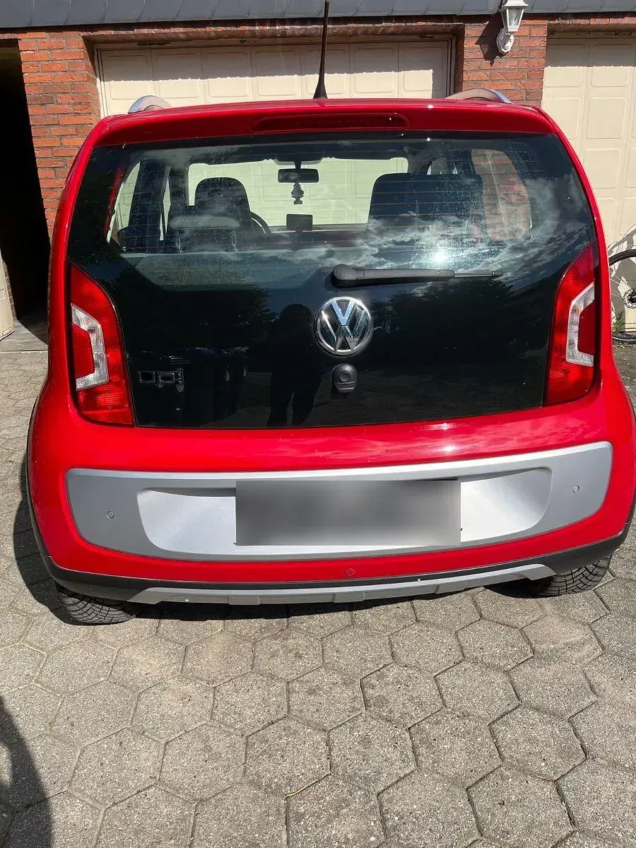 Gebraucht VW cross up! 75 PS (55 kW) 2014 Rot Kleinwagen