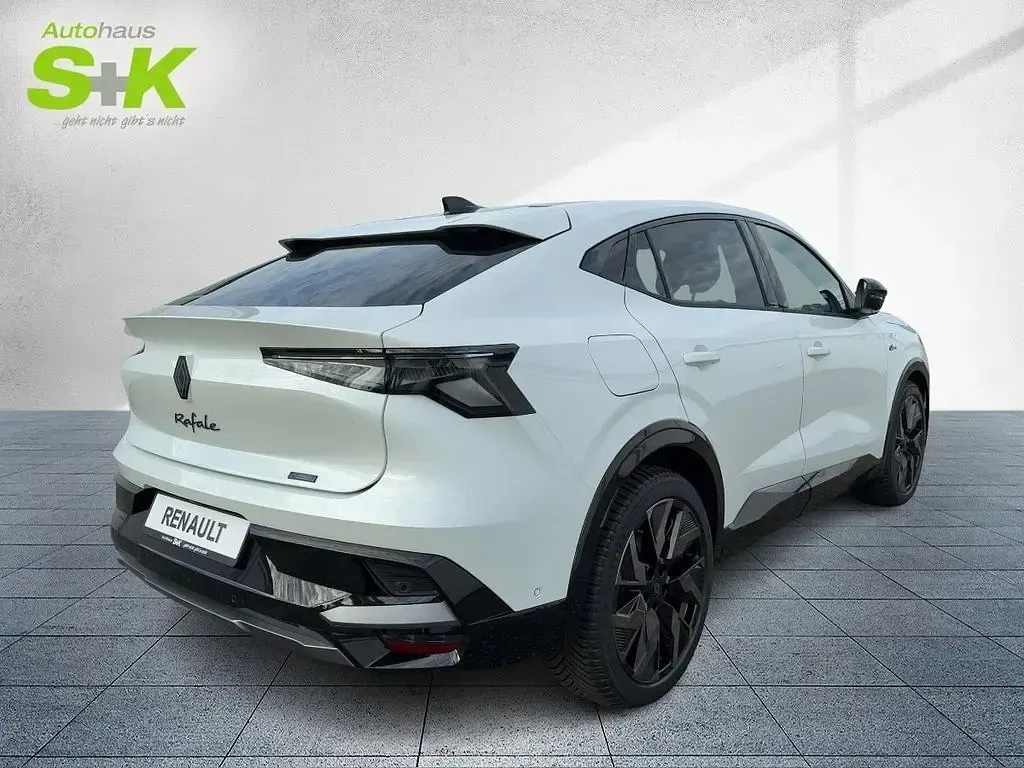Neu Renault Rafale Esprit Alpine 200 PS (147 kW) 2025 Perlmuttweiß metallic, black pearlschwarz metall (weiß) SUV