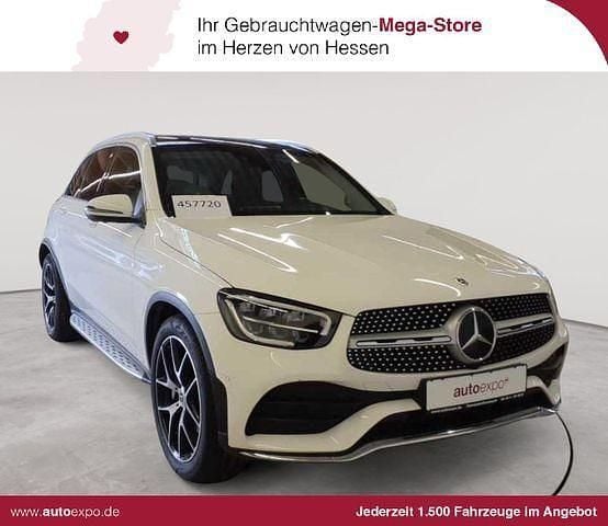 Polarweiß Gebraucht 2022 Mercedes GLC400d AMG line SUV | 36.090 € (Guter Preis) - Bild 1/4
