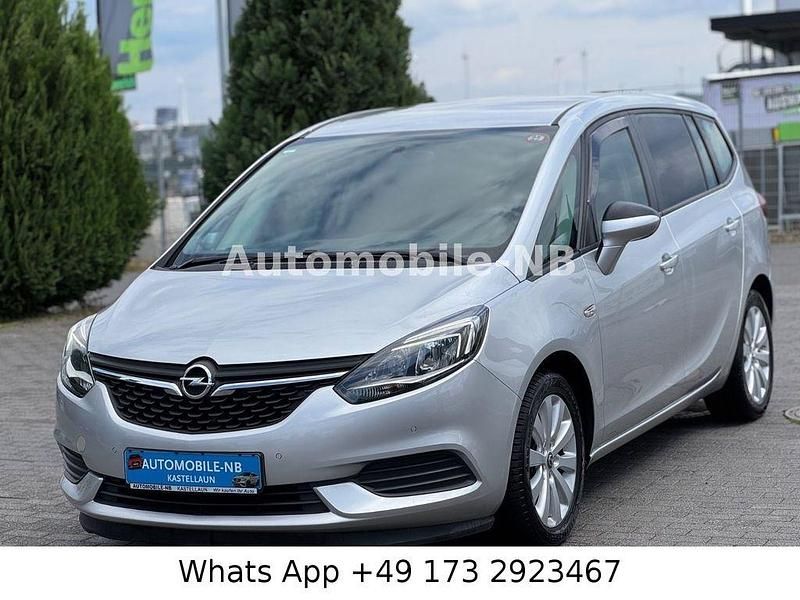Silber Gebraucht 2017 Opel Zafira Edition Van / Kleinbus | 8.999 € (Superpreis) - Bild 1/4