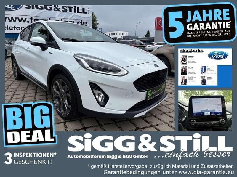 Frostweiß Gebraucht 2021 Ford Fiesta Active X Kleinwagen | 12.990 € (Fairer Preis) - Bild 1/4