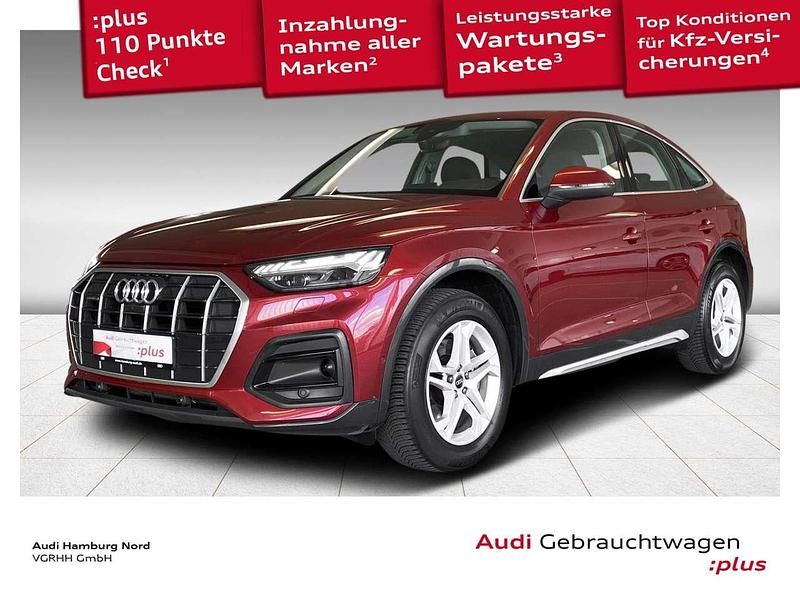 T7 matadorrot metallic Gebraucht 2022 Audi Q5 SUV | 39.470 € (Fairer Preis) - Bild 1/3