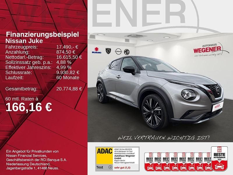 Gebraucht Nissan Juke 114 PS (83 kW) 2021 Silver/black SUV