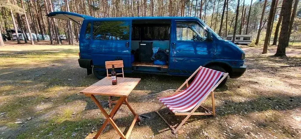 Gebraucht VW T4 102 PS (75 kW) 2002 Blau Van