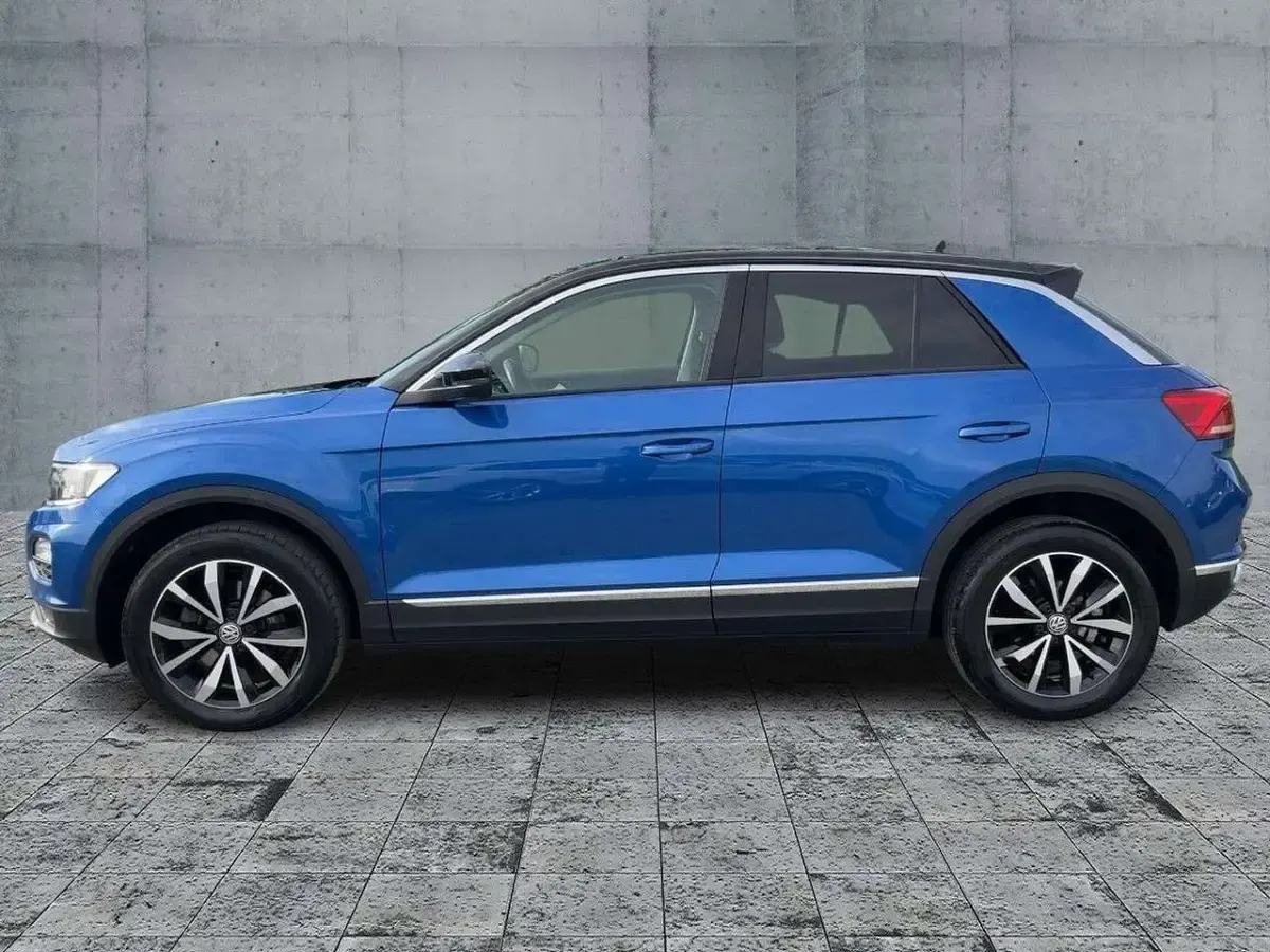 Gebraucht VW T-Roc Style 150 PS (110 kW) 2018 Ravennablau metallic SUV