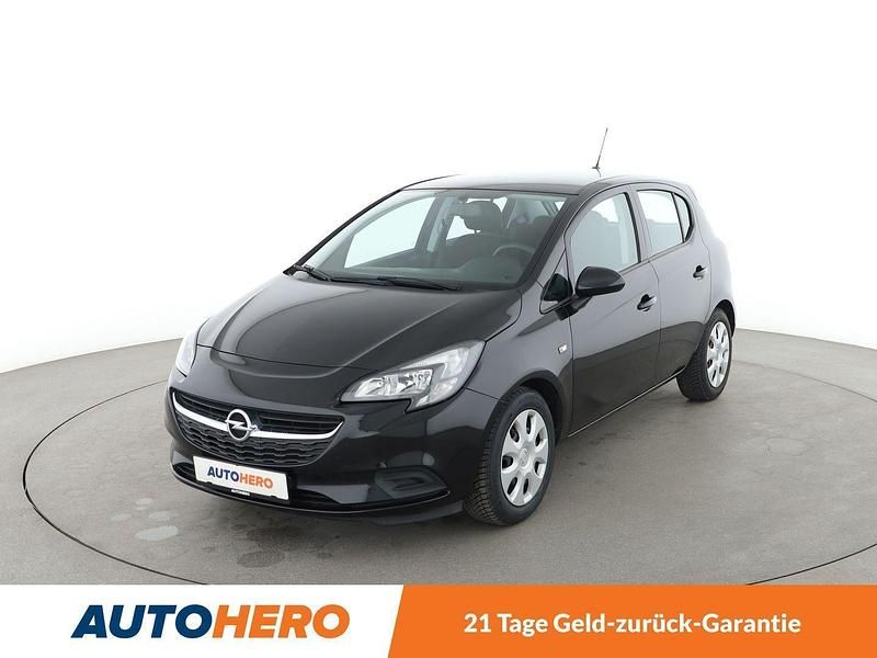 Schwarz Gebraucht 2017 Opel Corsa Edition Kleinwagen | 7.040 € (Fairer Preis) - Bild 1/3