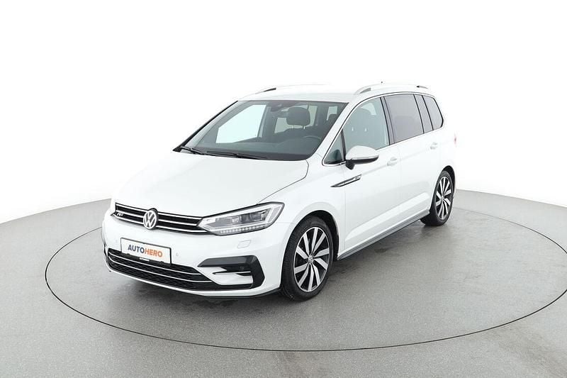 Weiß Gebraucht 2018 VW Touran Highline Van / Kleinbus | 25.650 € (Fairer Preis) - Bild 1/3
