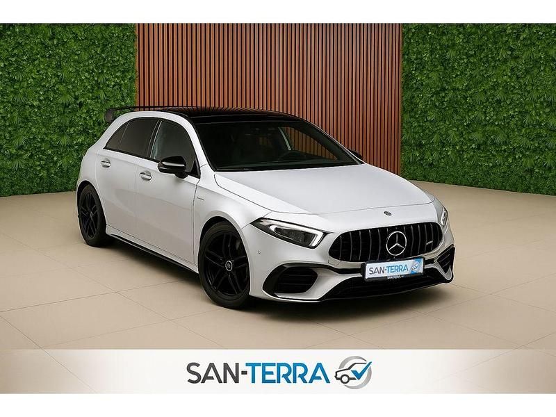 Silber Gebraucht 2021 Mercedes A45 AMG AMG Limousine | 43.745 € (Fairer Preis) - Bild 1/4