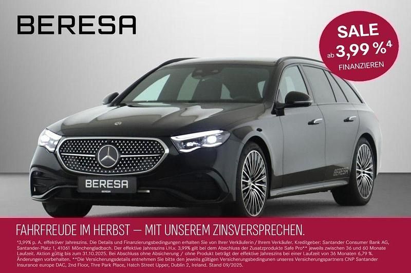 Metalliclack obsidianschwarz Gebraucht 2025 Mercedes E450 AMG Kombi | 91.950 € (Fairer Preis) - Bild 1/4