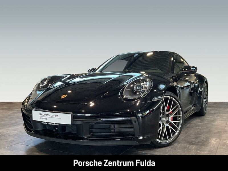 Tiefschwarzmetallic Gebraucht 2021 Porsche 911 Carrera S | 119.890 € (Fairer Preis) - Bild 1/4